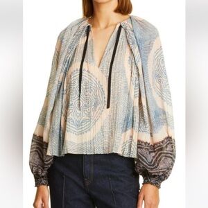 Ulla Johnson Pauline silk blouse
